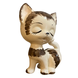 Vintage Kitsch Ceramic Cat